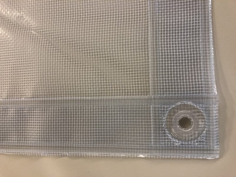 transparent presenning ljusgenomsläpp draperi